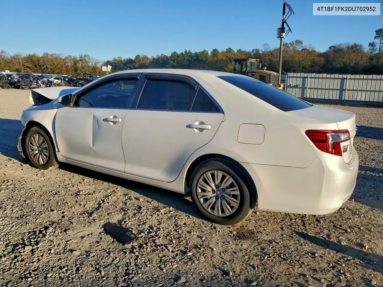 4T1BF1FK2DU702952 2013 Toyota Camry L