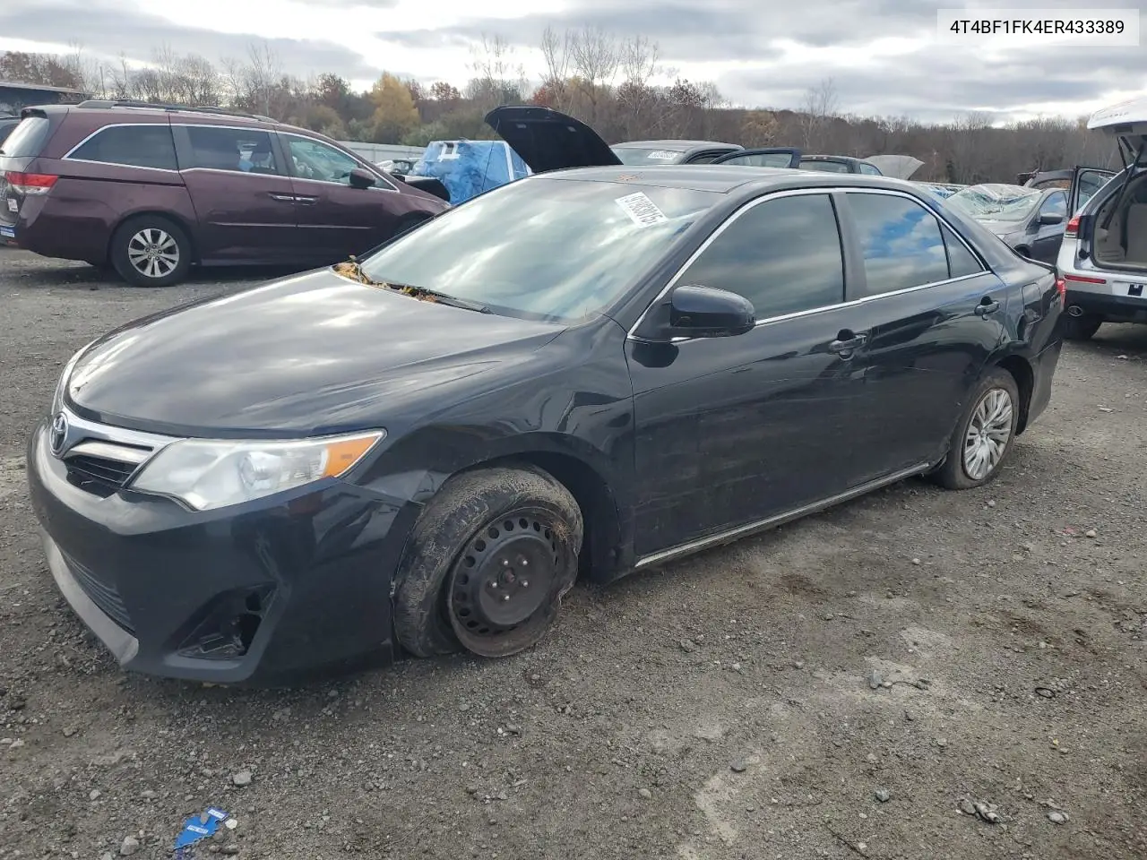 4T4BF1FK4ER433389 2014 Toyota Camry Le