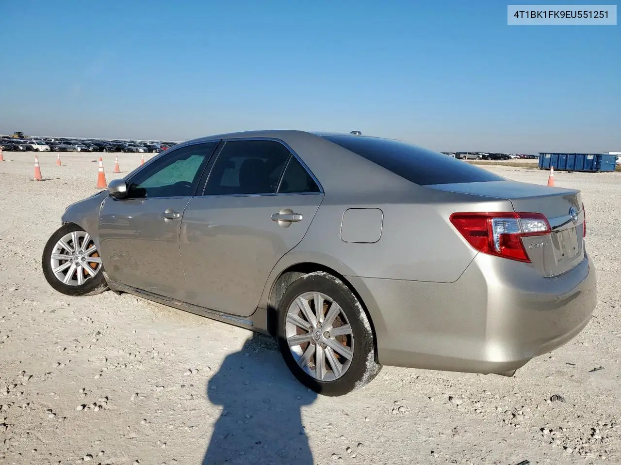 4T1BK1FK9EU551251 2014 Toyota Camry Se