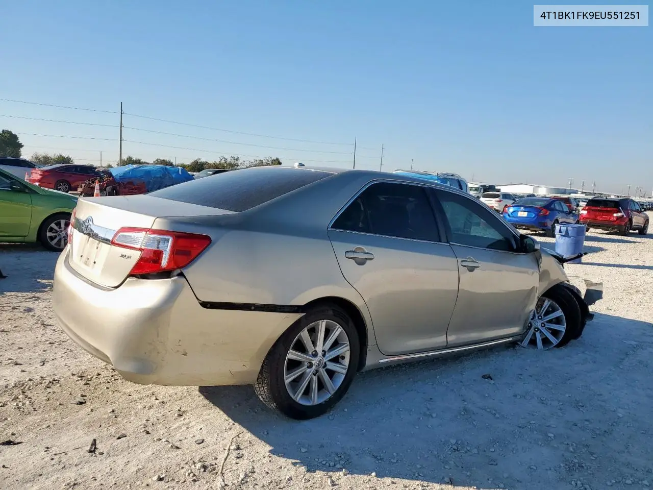 4T1BK1FK9EU551251 2014 Toyota Camry Se