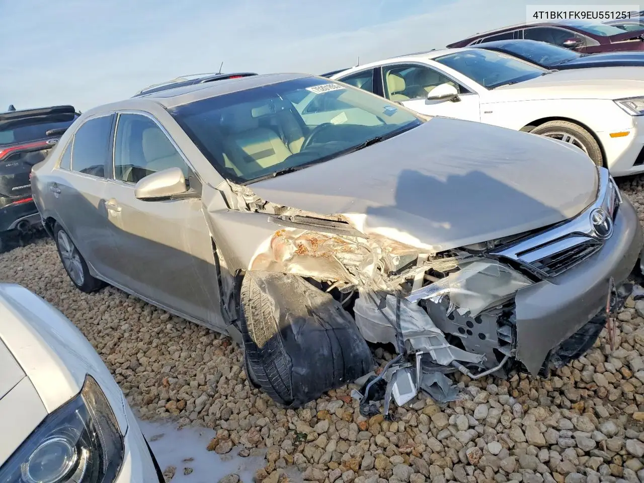 4T1BK1FK9EU551251 2014 Toyota Camry Se