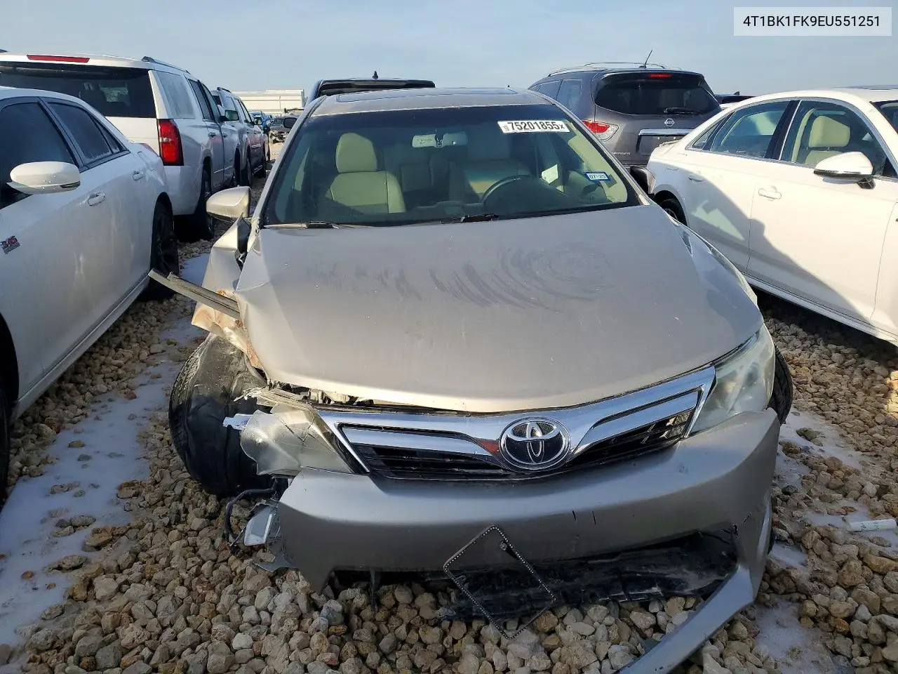 4T1BK1FK9EU551251 2014 Toyota Camry Se
