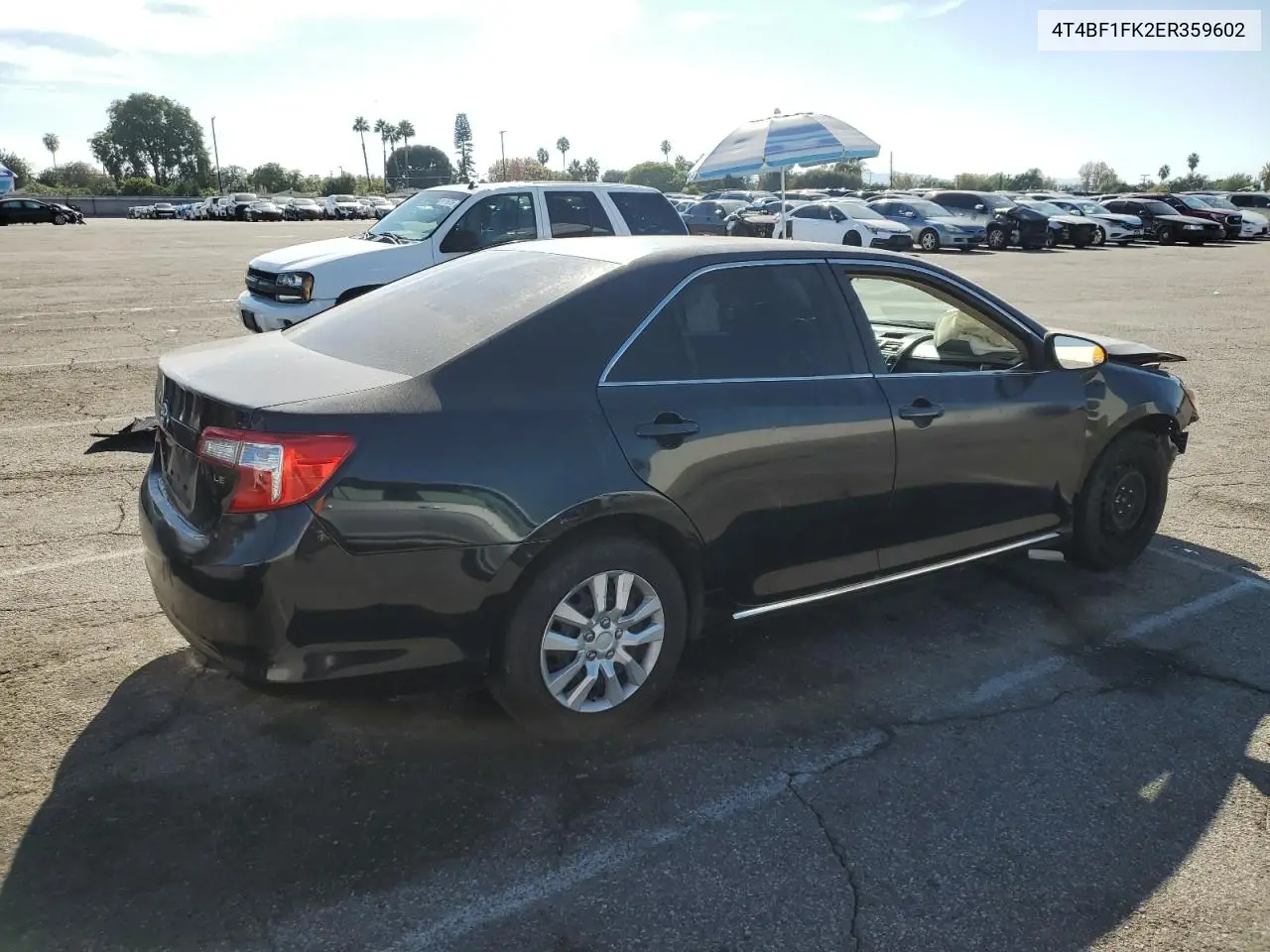 4T4BF1FK2ER359602 2014 Toyota Camry L