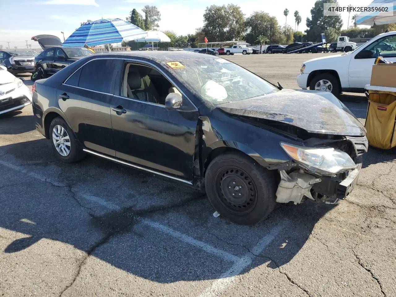 4T4BF1FK2ER359602 2014 Toyota Camry L