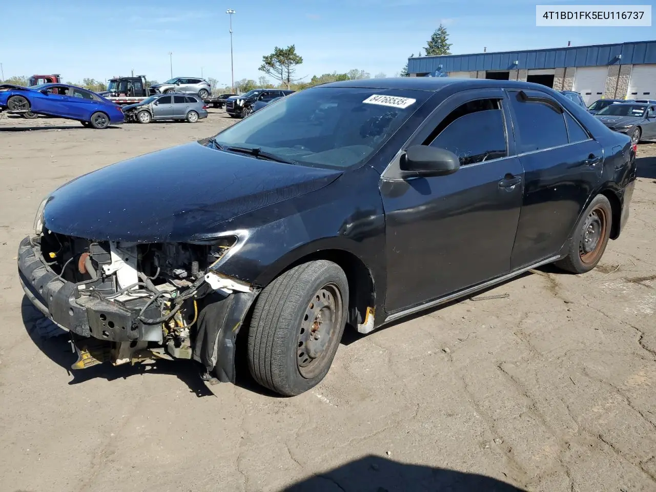4T1BD1FK5EU116737 2014 Toyota Camry Hybrid