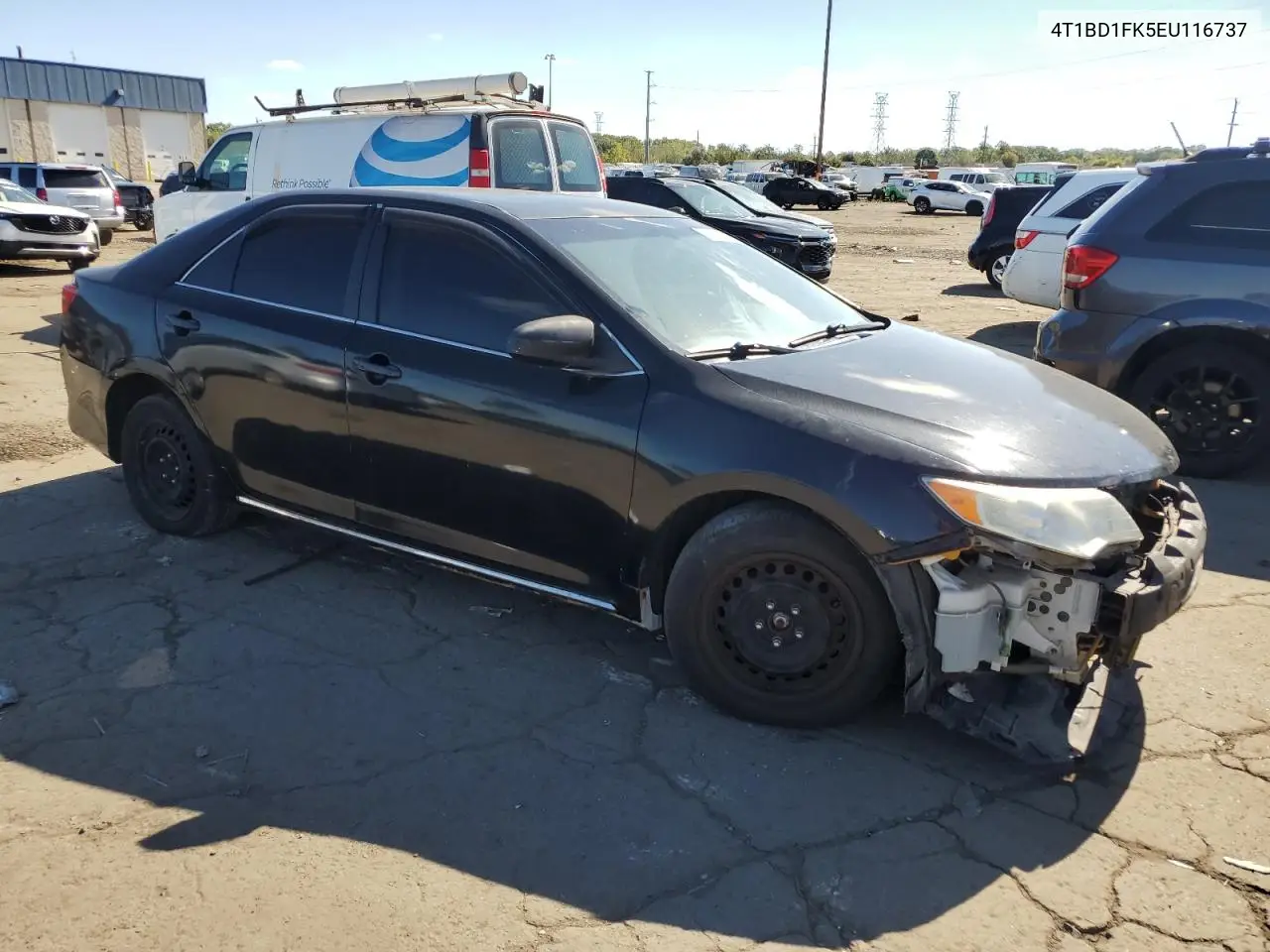 4T1BD1FK5EU116737 2014 Toyota Camry Hybrid