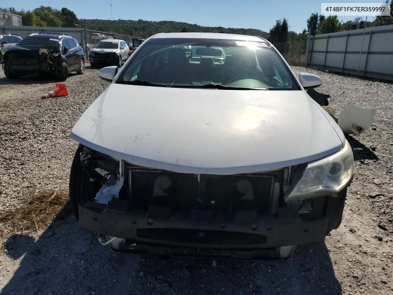 4T4BF1FK7ER359997 2014 Toyota Camry L