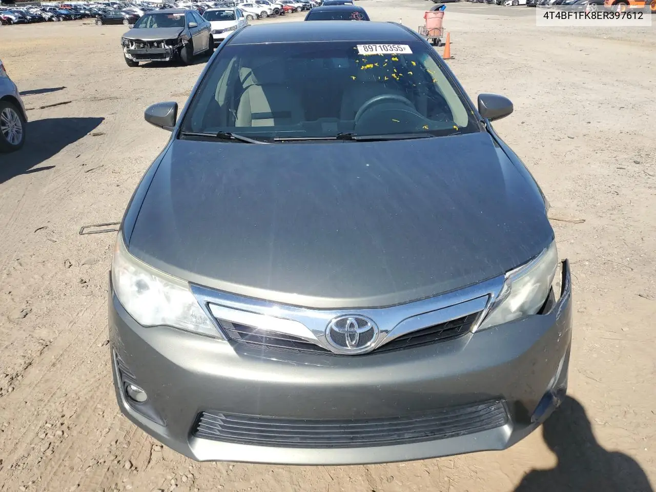 4T4BF1FK8ER397612 2014 Toyota Camry L