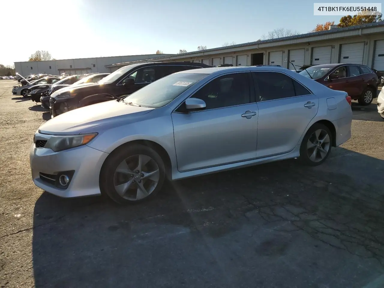 4T1BK1FK6EU551448 2014 Toyota Camry Se