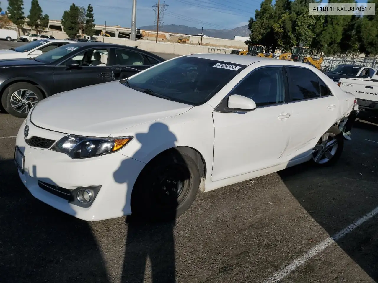 4T1BF1FKXEU870517 2014 Toyota Camry L