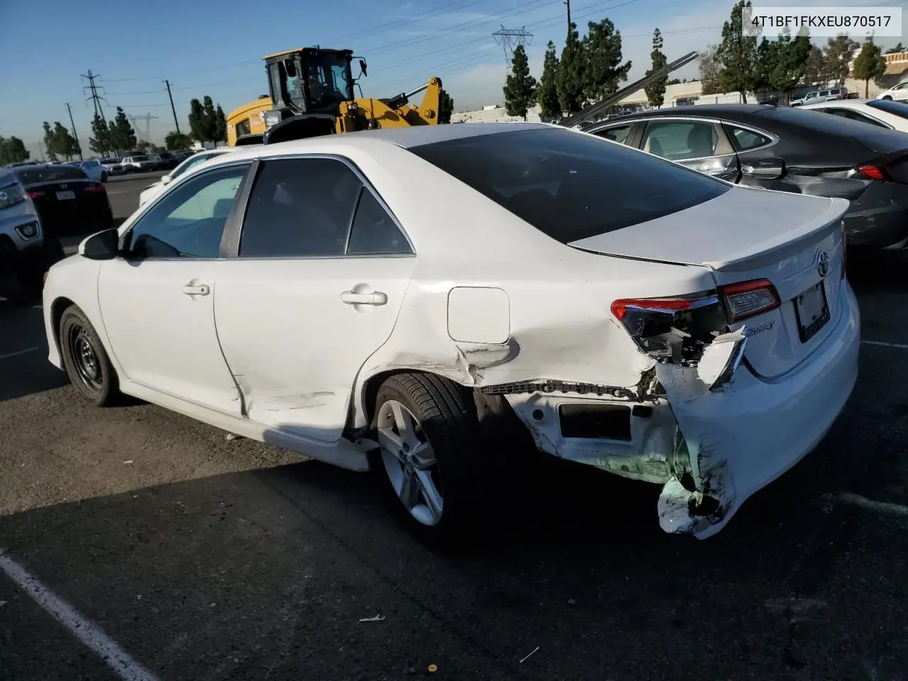 4T1BF1FKXEU870517 2014 Toyota Camry L