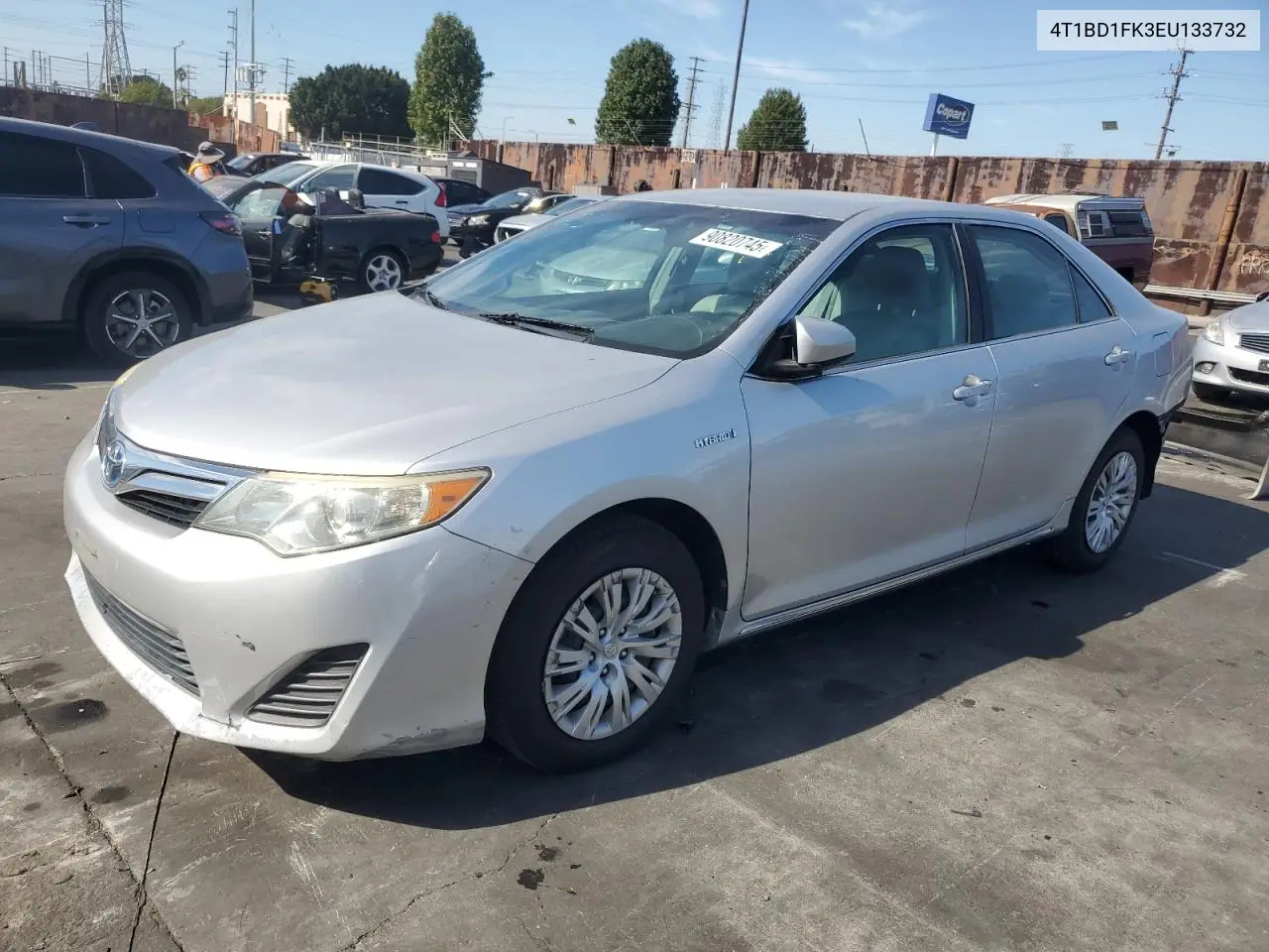 4T1BD1FK3EU133732 2014 Toyota Camry Hybrid