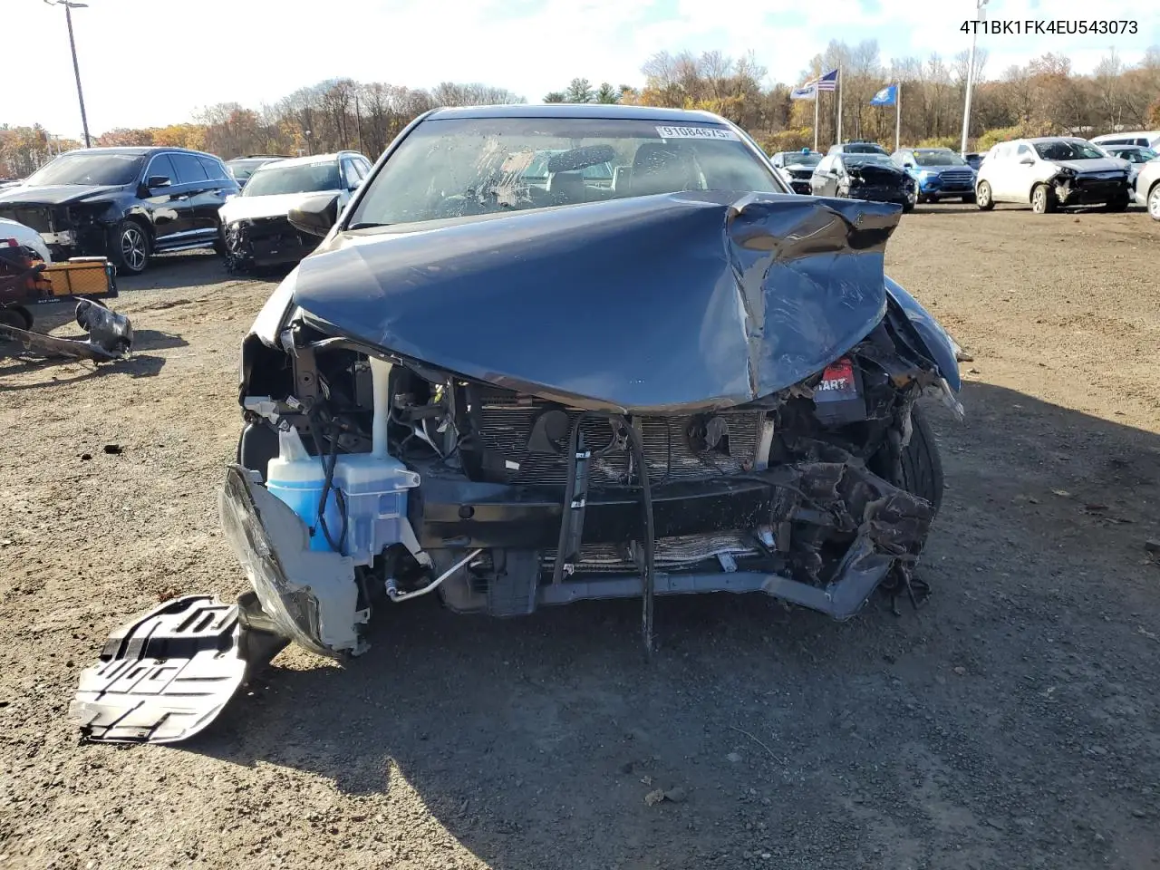 4T1BK1FK4EU543073 2014 Toyota Camry Se