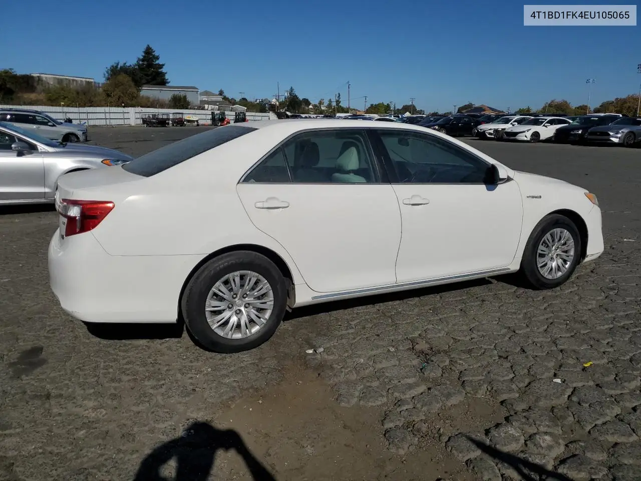 4T1BD1FK4EU105065 2014 Toyota Camry Hybrid