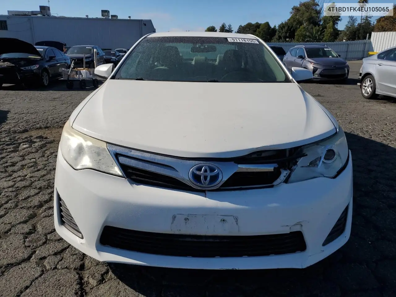 4T1BD1FK4EU105065 2014 Toyota Camry Hybrid