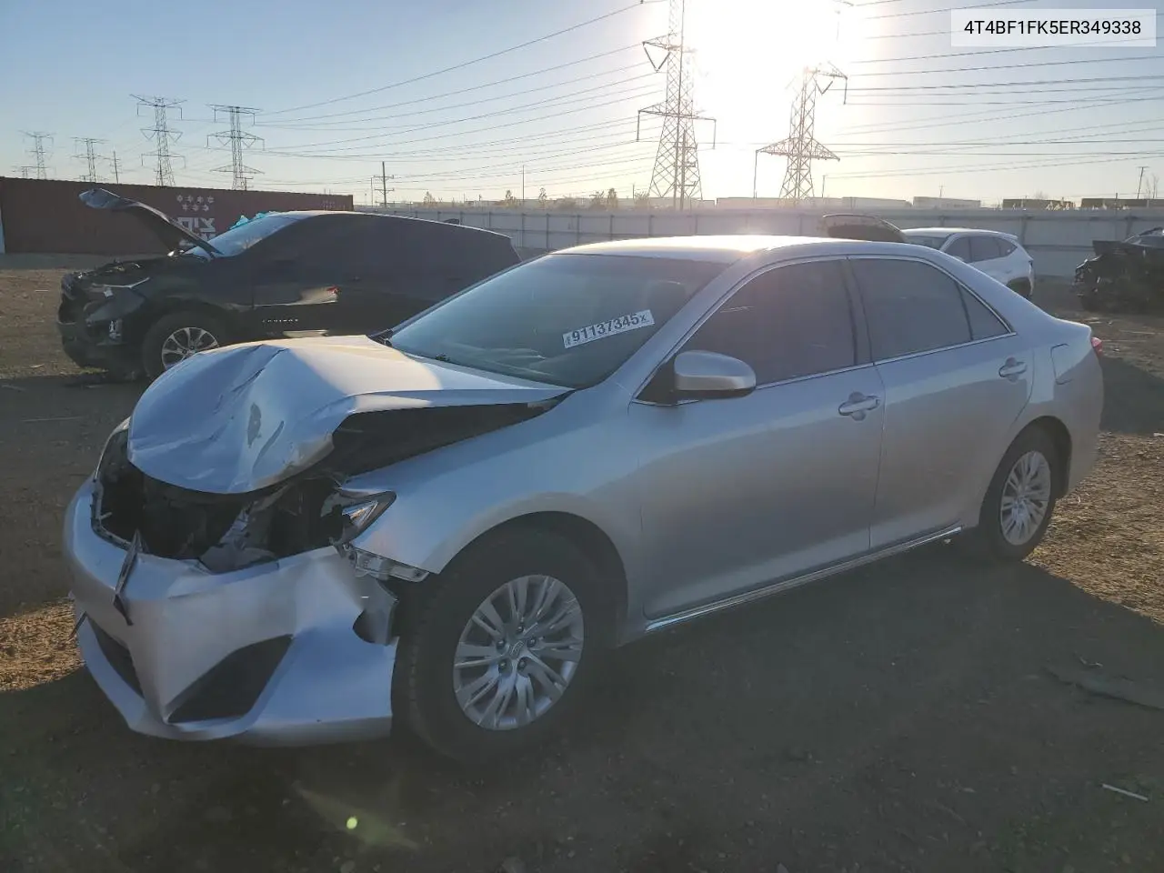 4T4BF1FK5ER349338 2014 Toyota Camry L
