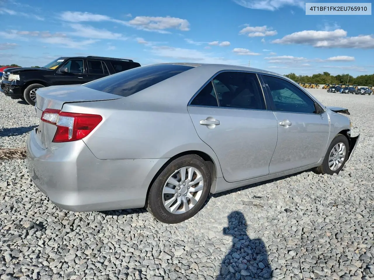 4T1BF1FK2EU765910 2014 Toyota Camry L