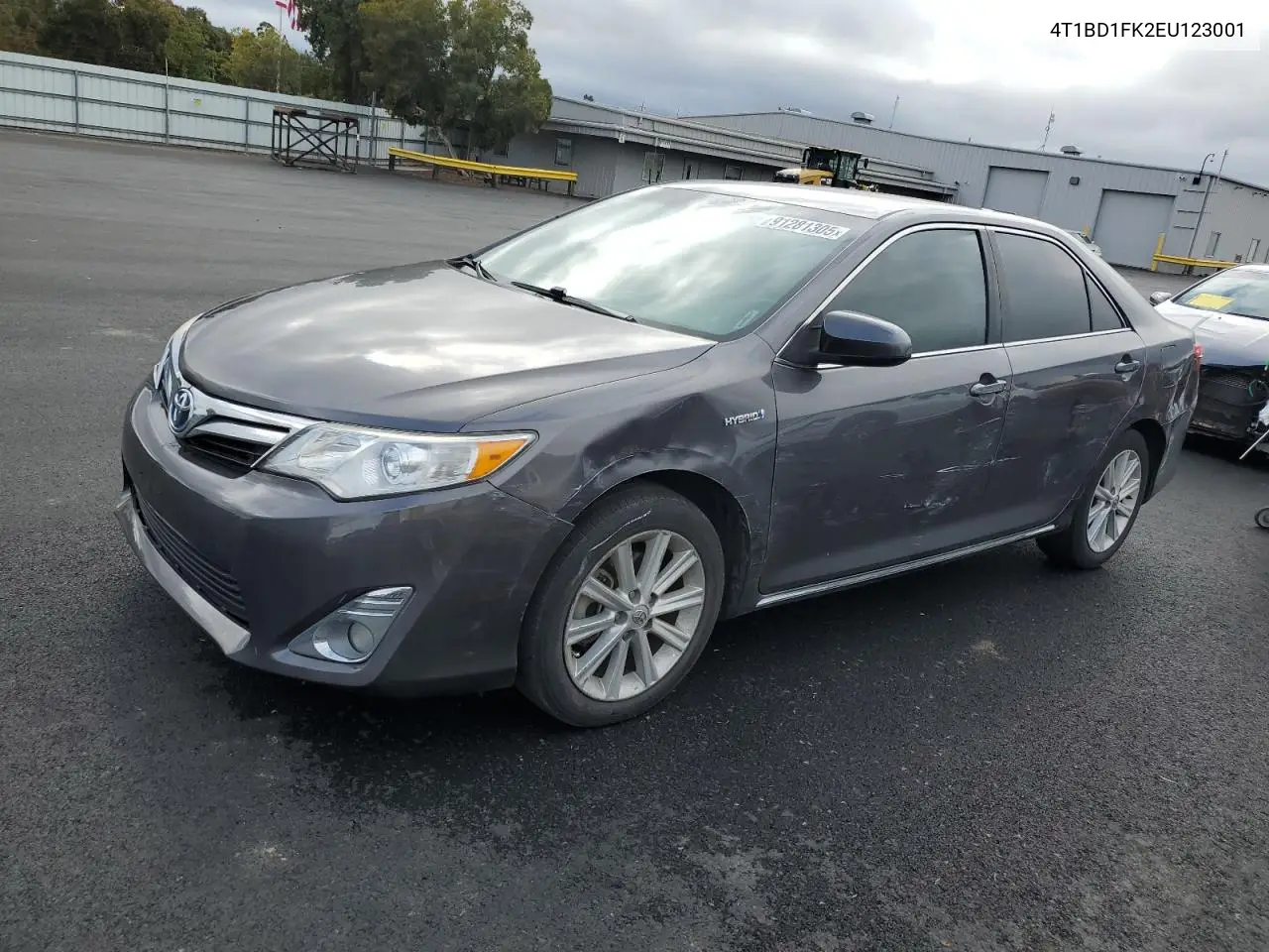 4T1BD1FK2EU123001 2014 Toyota Camry Hybrid