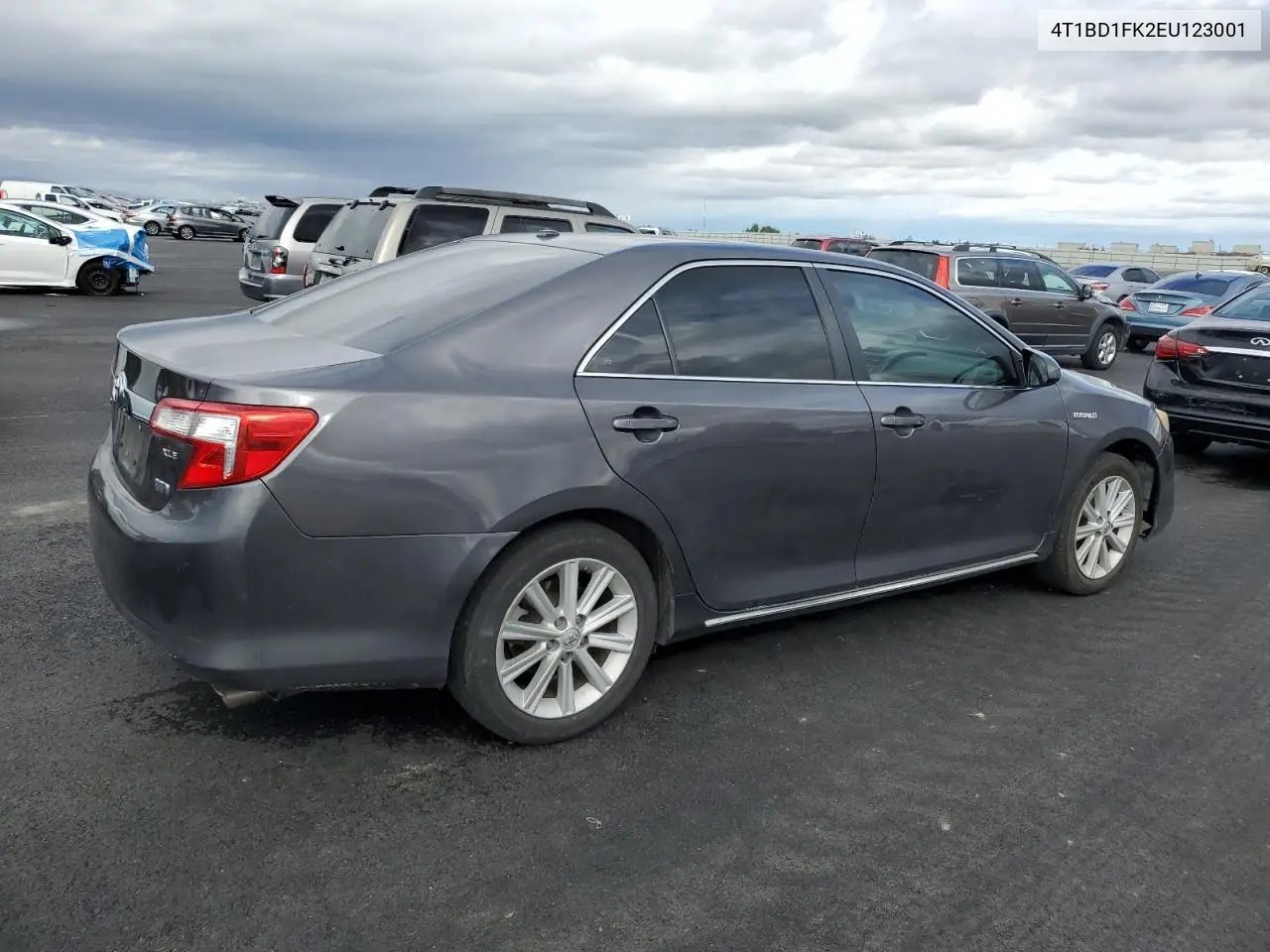 4T1BD1FK2EU123001 2014 Toyota Camry Hybrid