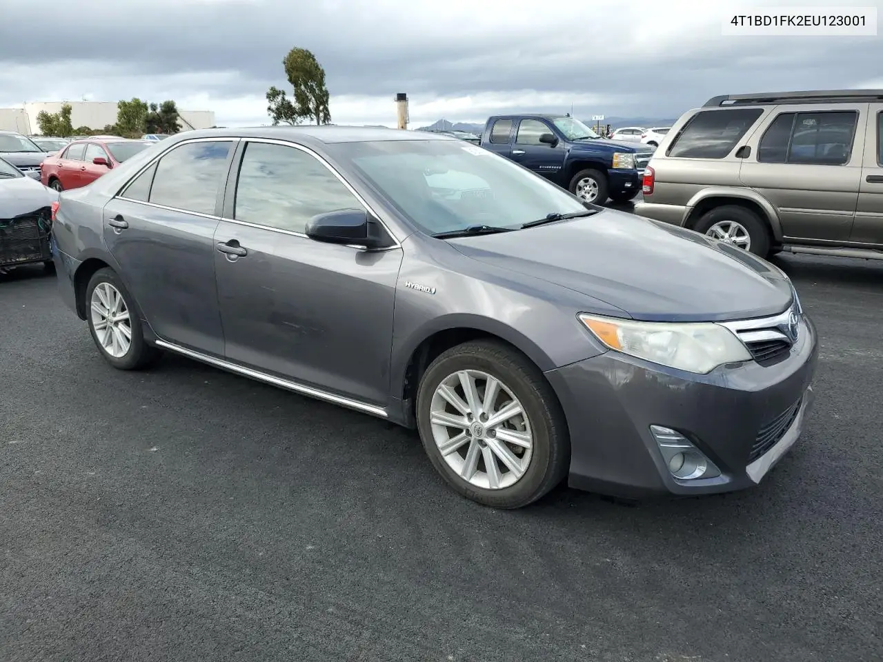 4T1BD1FK2EU123001 2014 Toyota Camry Hybrid
