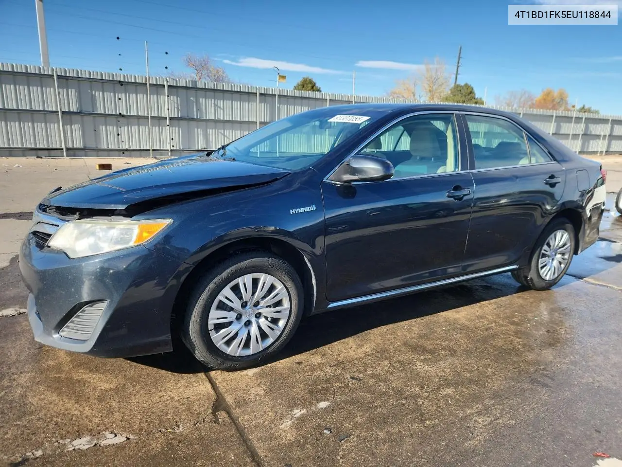 4T1BD1FK5EU118844 2014 Toyota Camry Hybrid