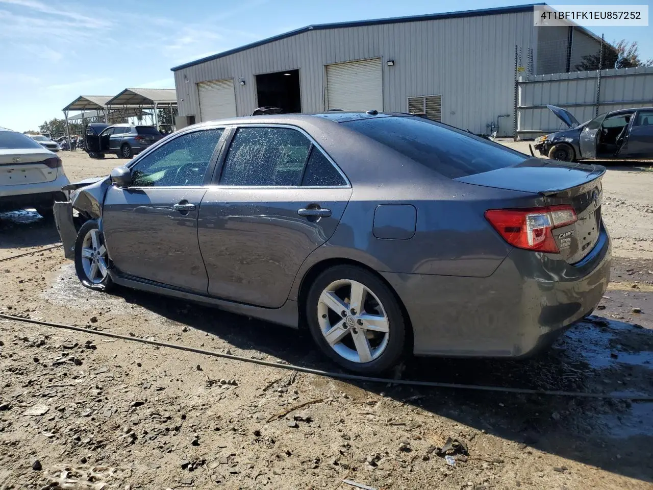4T1BF1FK1EU857252 2014 Toyota Camry L