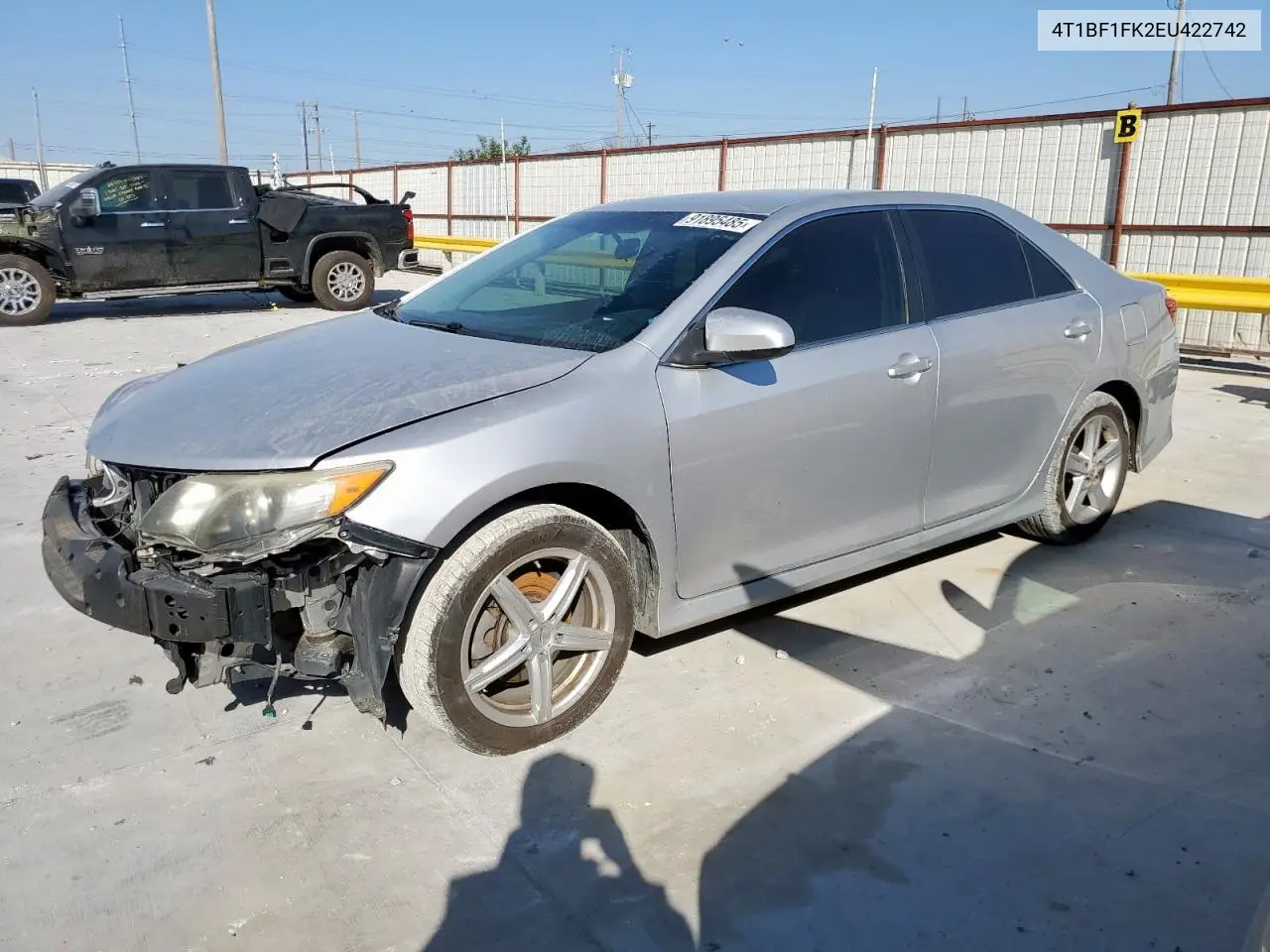 4T1BF1FK2EU422742 2014 Toyota Camry L