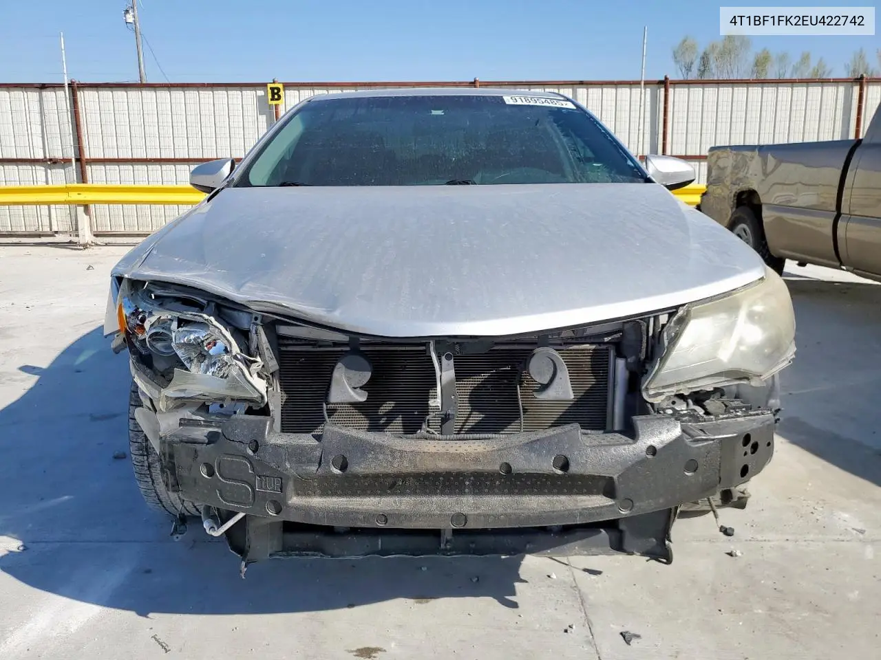 4T1BF1FK2EU422742 2014 Toyota Camry L