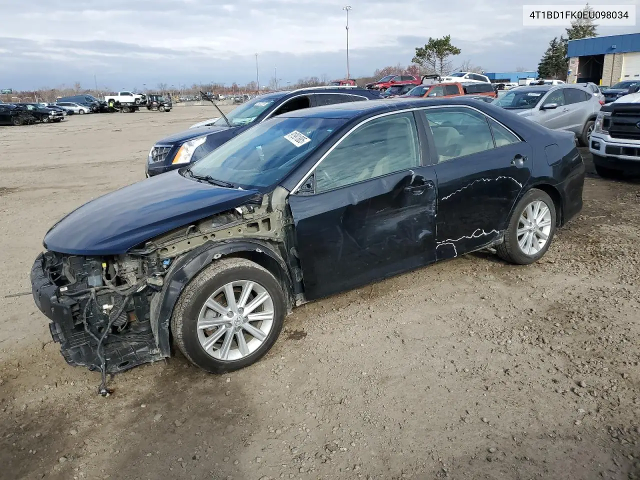 4T1BD1FK0EU098034 2014 Toyota Camry Hybrid