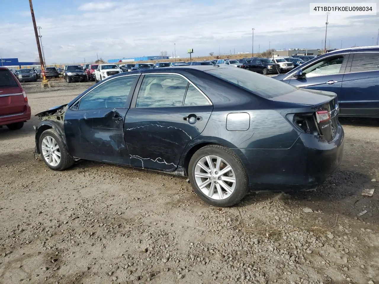 4T1BD1FK0EU098034 2014 Toyota Camry Hybrid