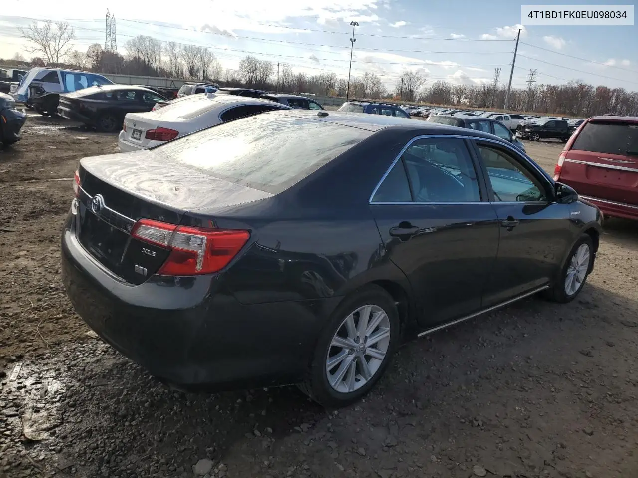 4T1BD1FK0EU098034 2014 Toyota Camry Hybrid
