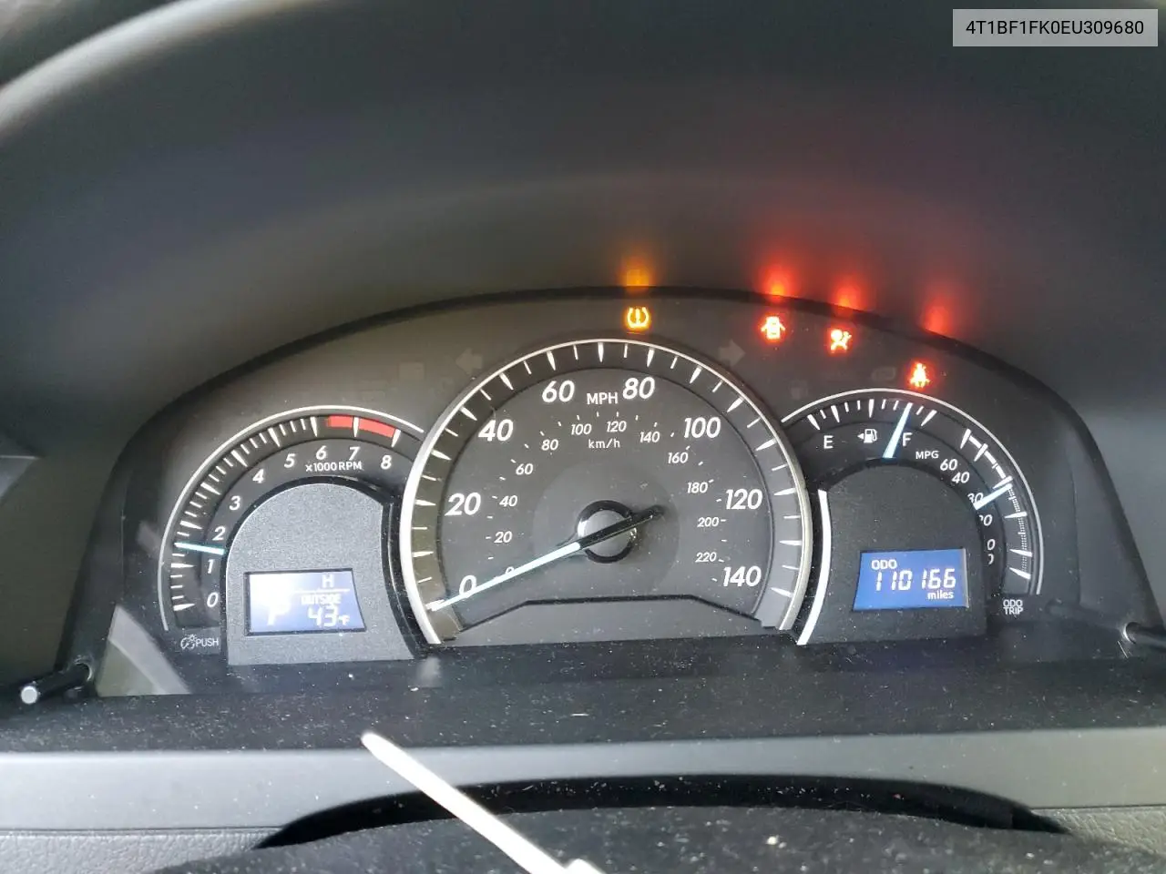 4T1BF1FK0EU309680 2014 Toyota Camry L