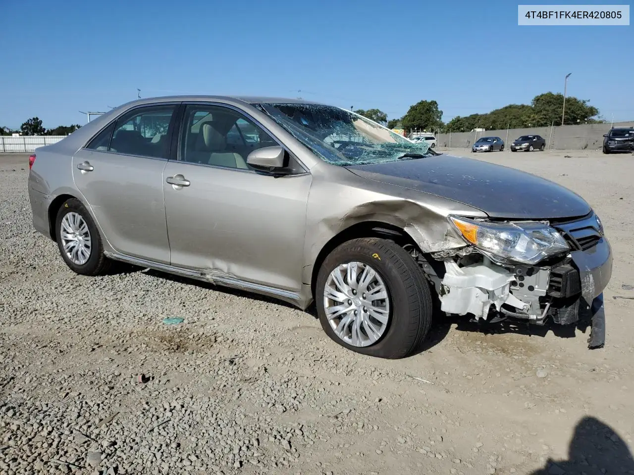 4T4BF1FK4ER420805 2014 Toyota Camry L