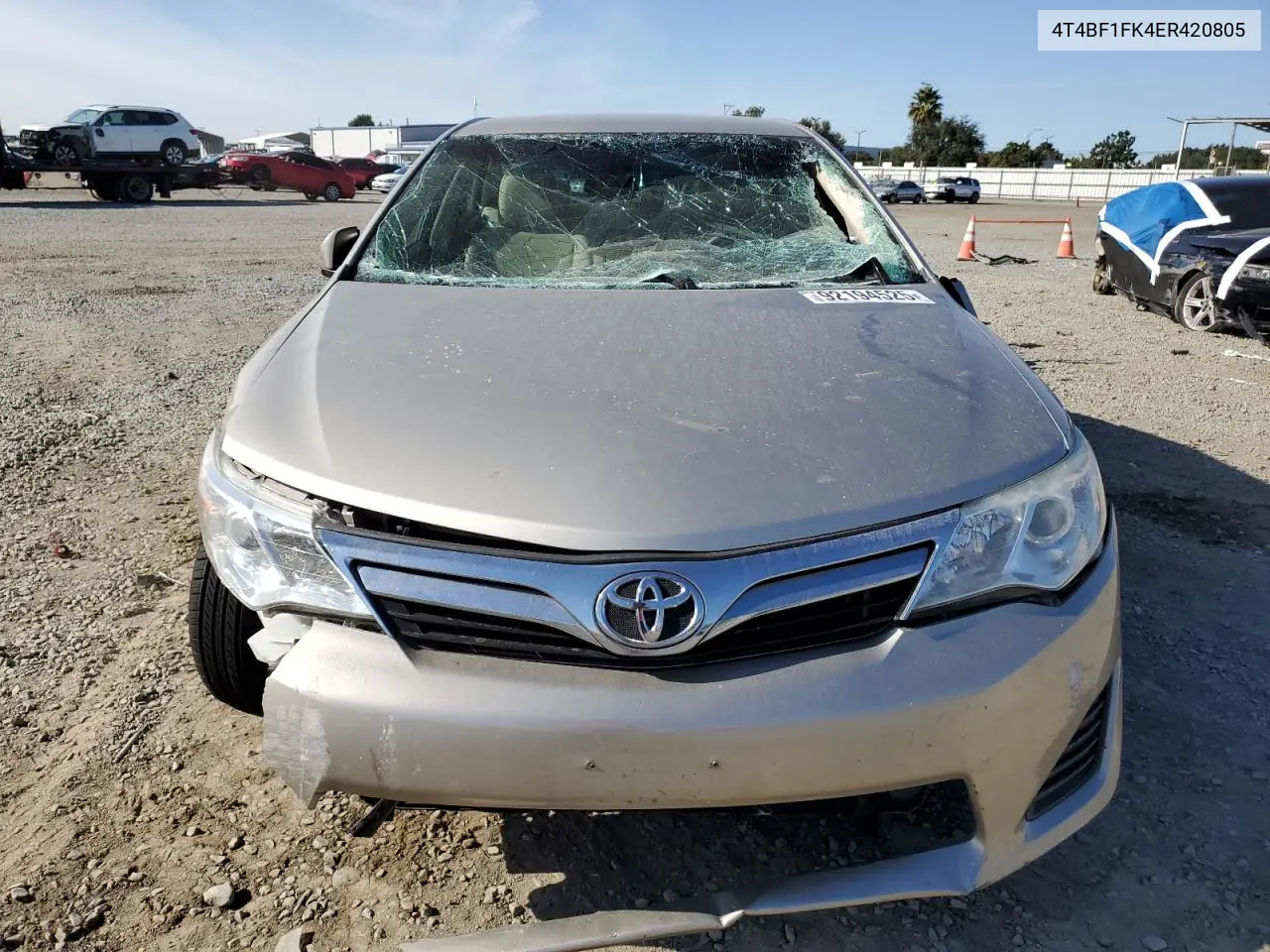4T4BF1FK4ER420805 2014 Toyota Camry L