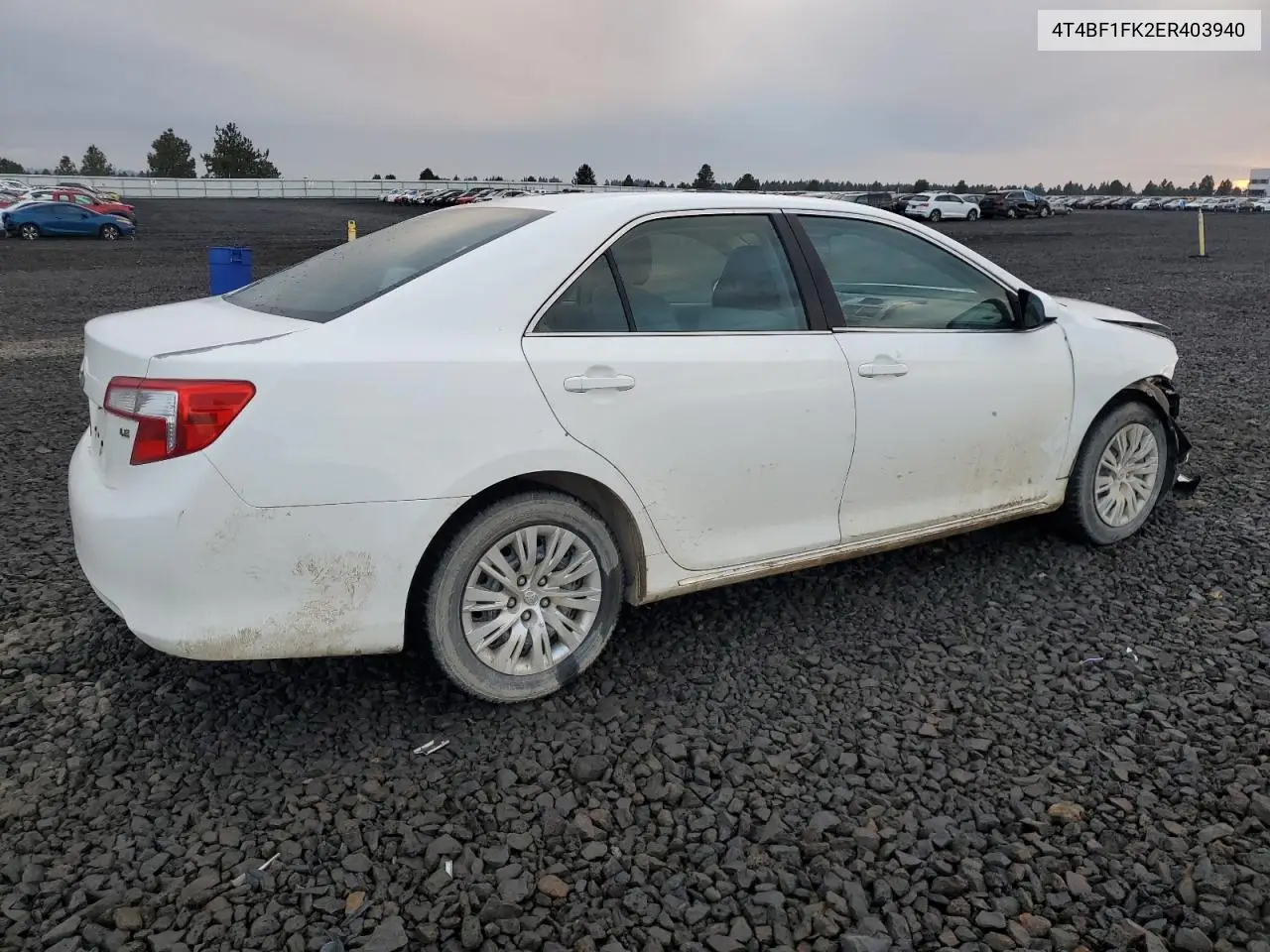 4T4BF1FK2ER403940 2014 Toyota Camry L