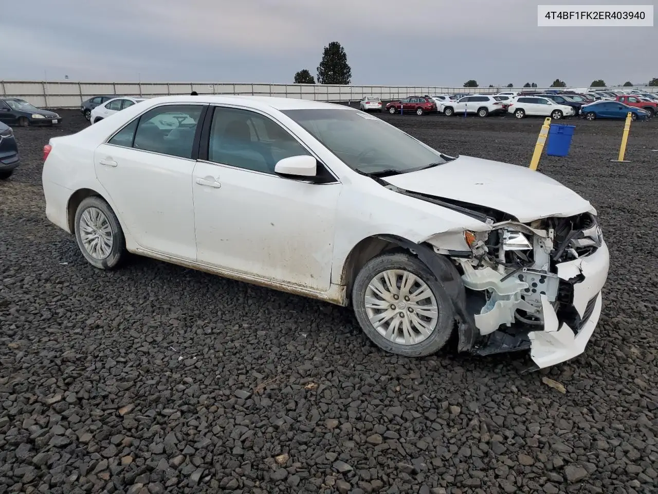 4T4BF1FK2ER403940 2014 Toyota Camry L