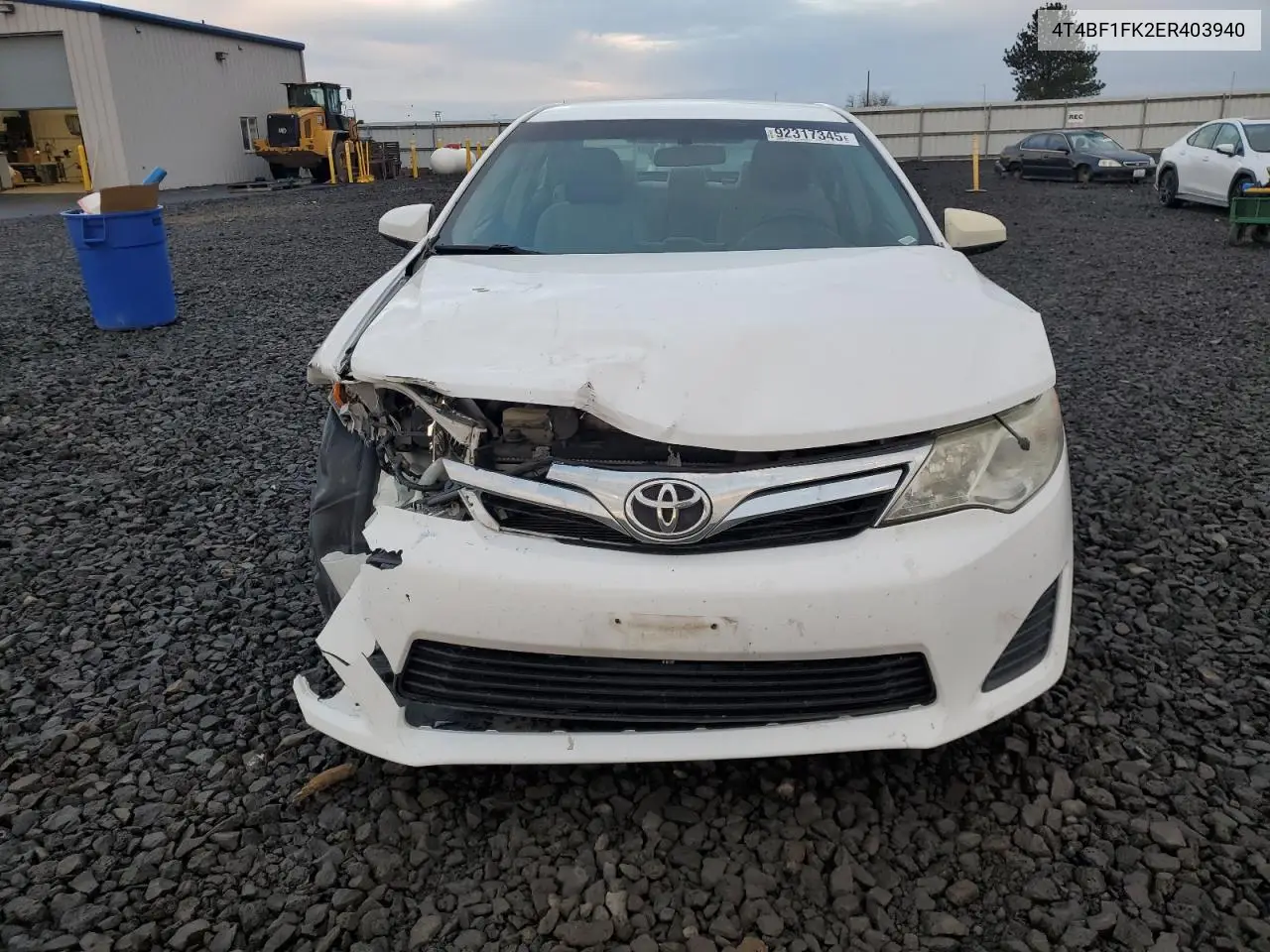 4T4BF1FK2ER403940 2014 Toyota Camry L