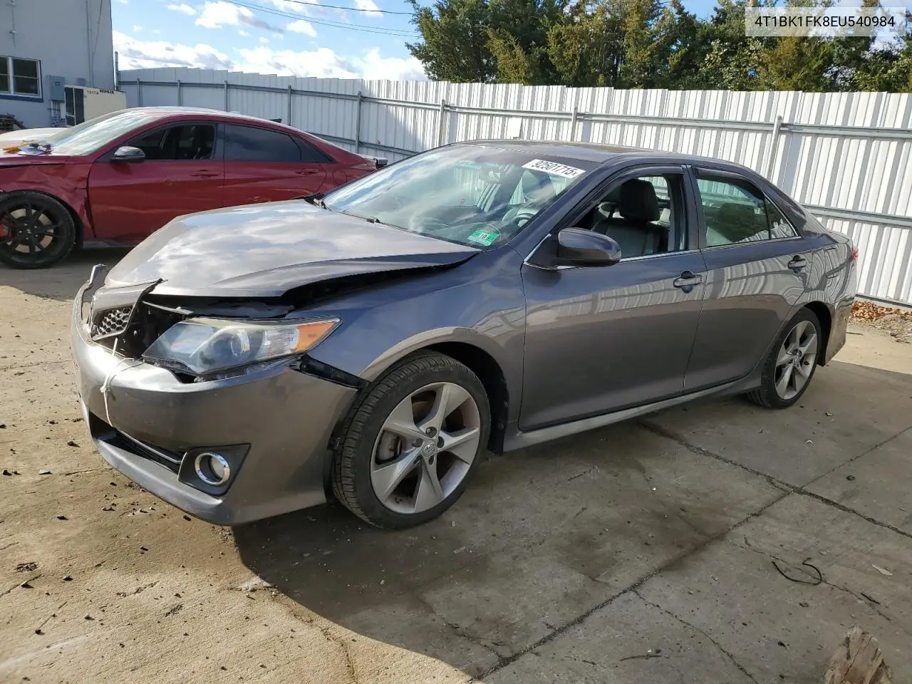 4T1BK1FK8EU540984 2014 Toyota Camry Se