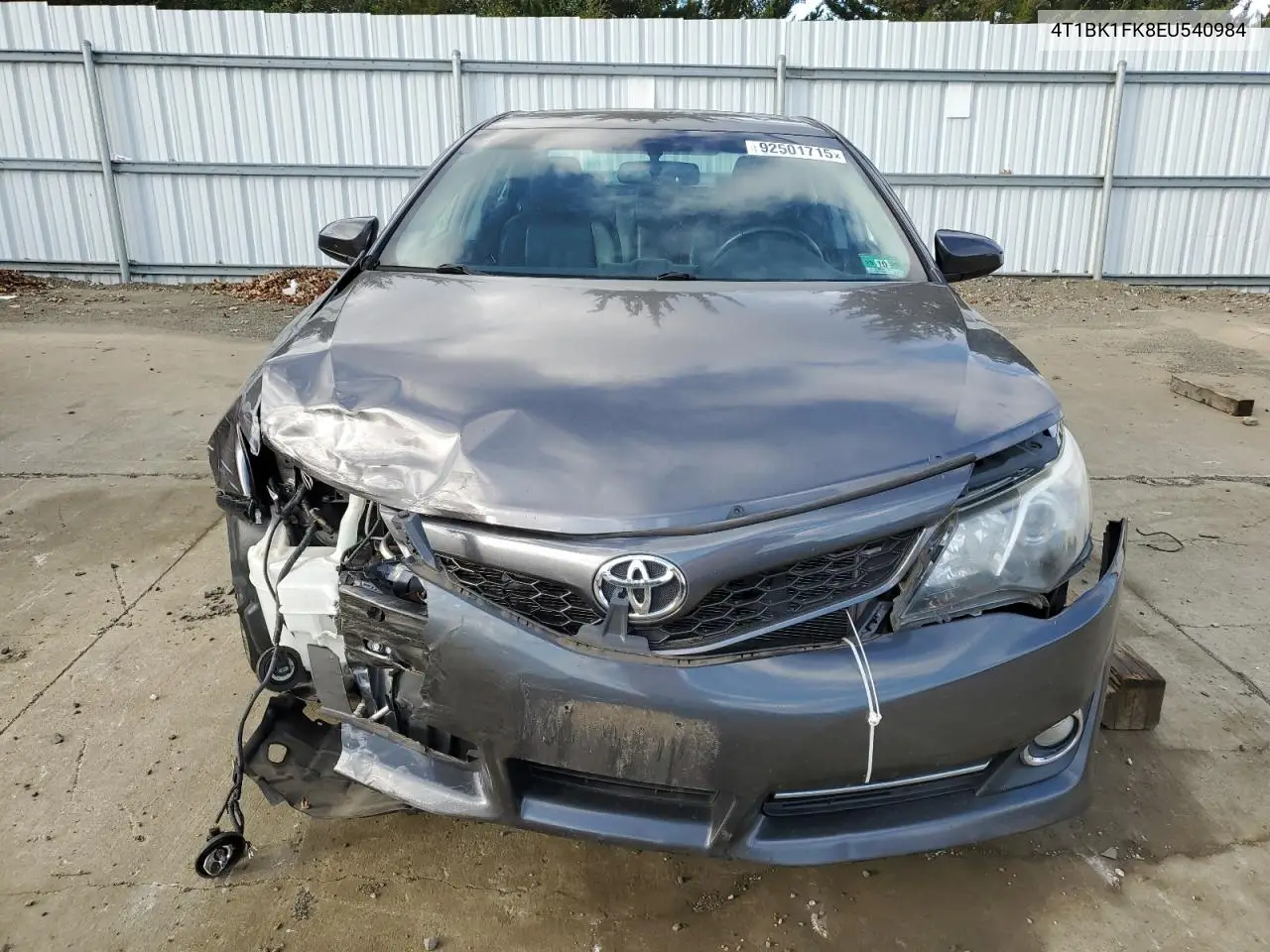 4T1BK1FK8EU540984 2014 Toyota Camry Se