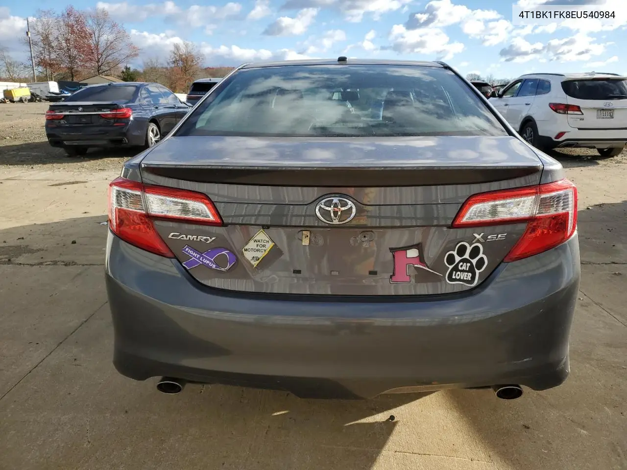4T1BK1FK8EU540984 2014 Toyota Camry Se