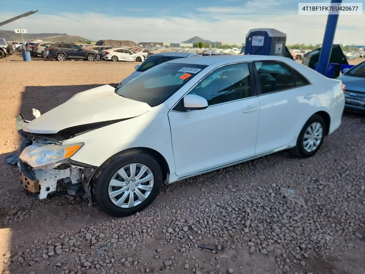 4T1BF1FK7EU420677 2014 Toyota Camry L