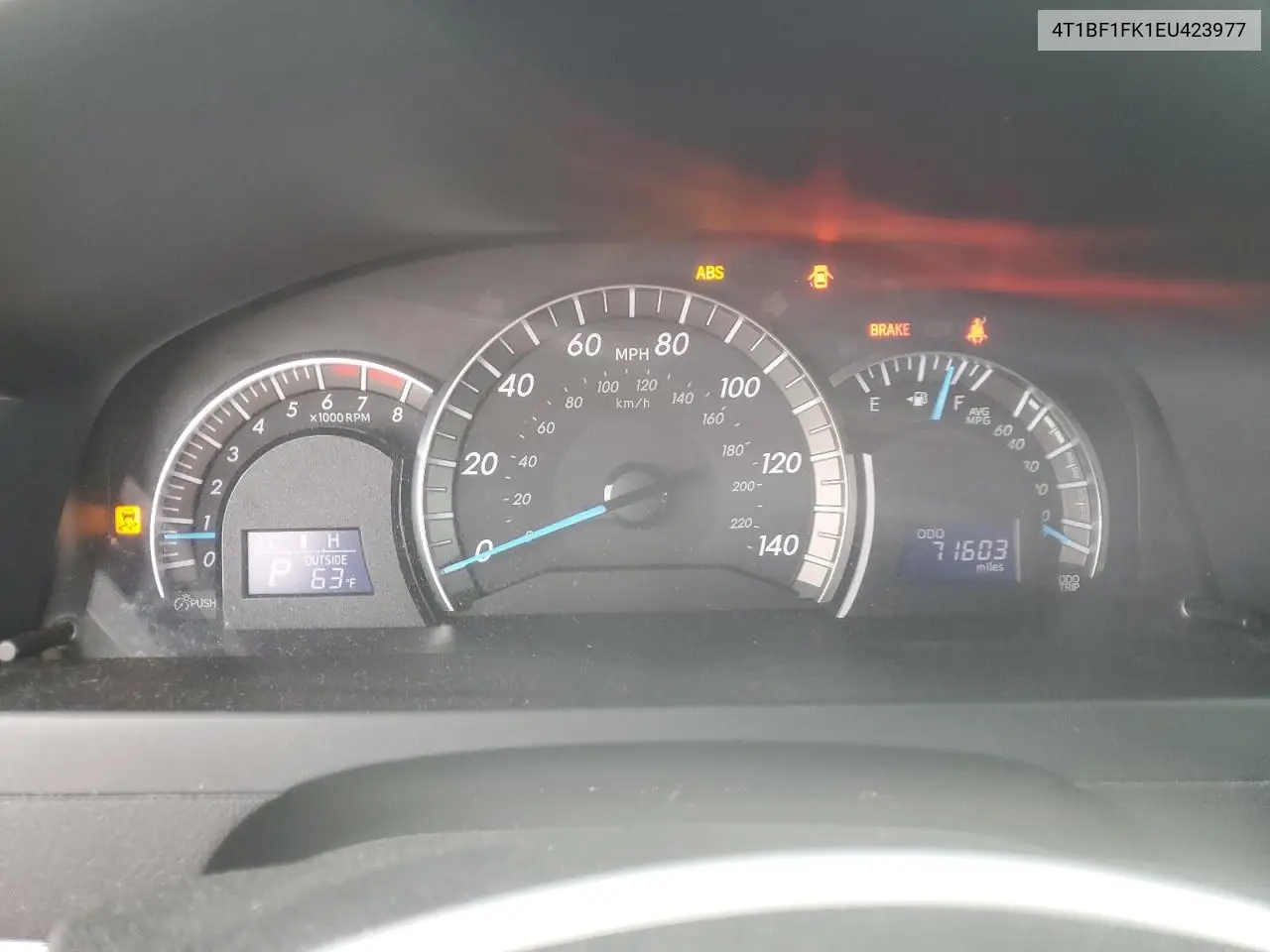 4T1BF1FK1EU423977 2014 Toyota Camry L