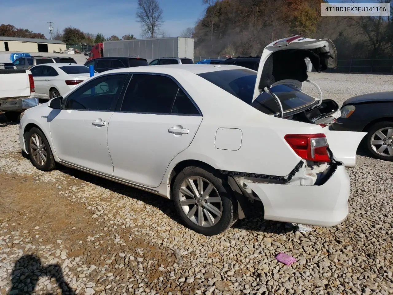 4T1BD1FK3EU141166 2014 Toyota Camry Hybrid