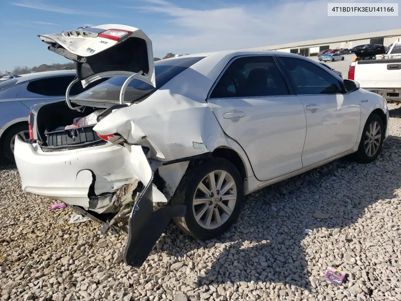 4T1BD1FK3EU141166 2014 Toyota Camry Hybrid