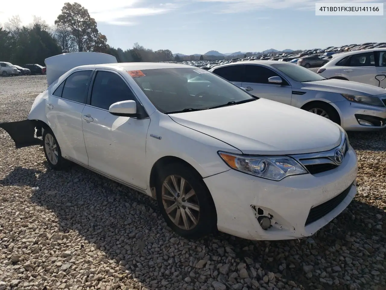 4T1BD1FK3EU141166 2014 Toyota Camry Hybrid