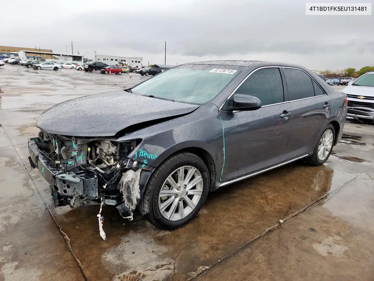 4T1BD1FK5EU131481 2014 Toyota Camry Hybrid