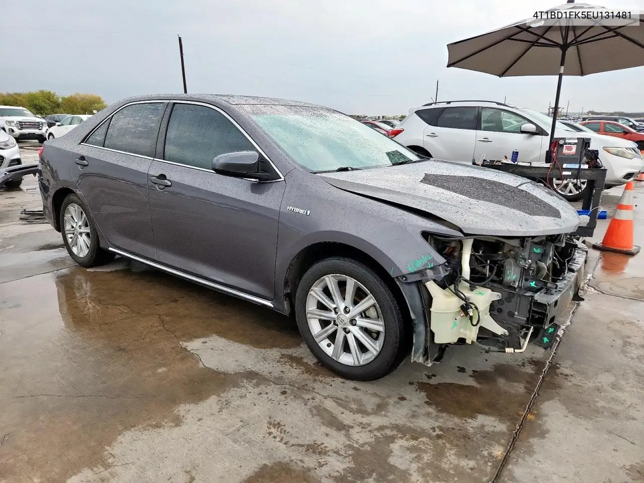 4T1BD1FK5EU131481 2014 Toyota Camry Hybrid