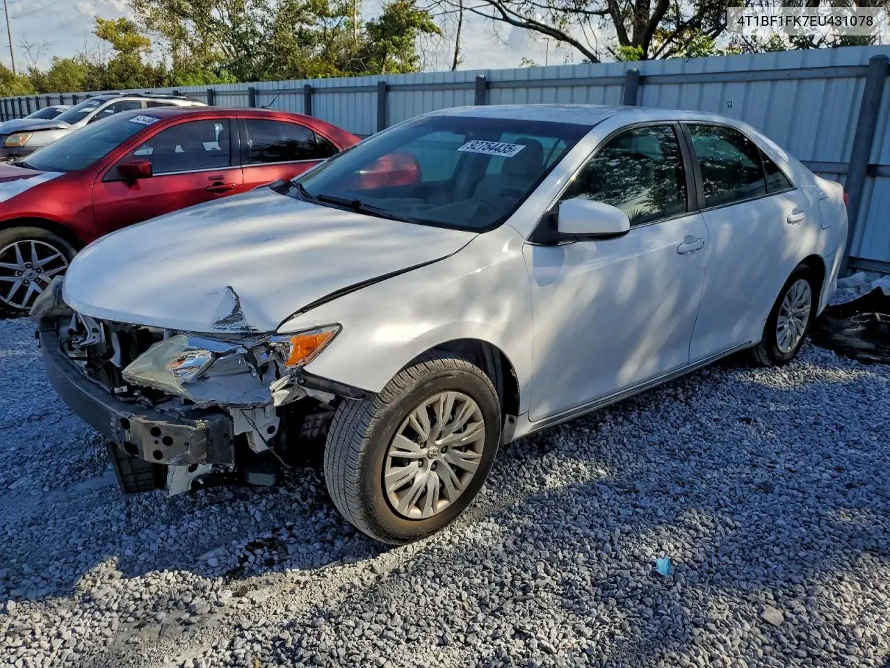 4T1BF1FK7EU431078 2014 Toyota Camry L