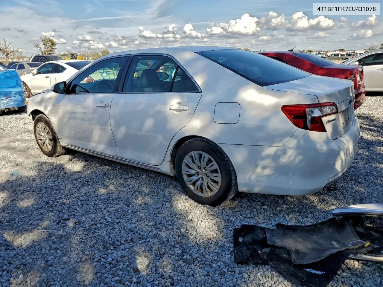 4T1BF1FK7EU431078 2014 Toyota Camry L
