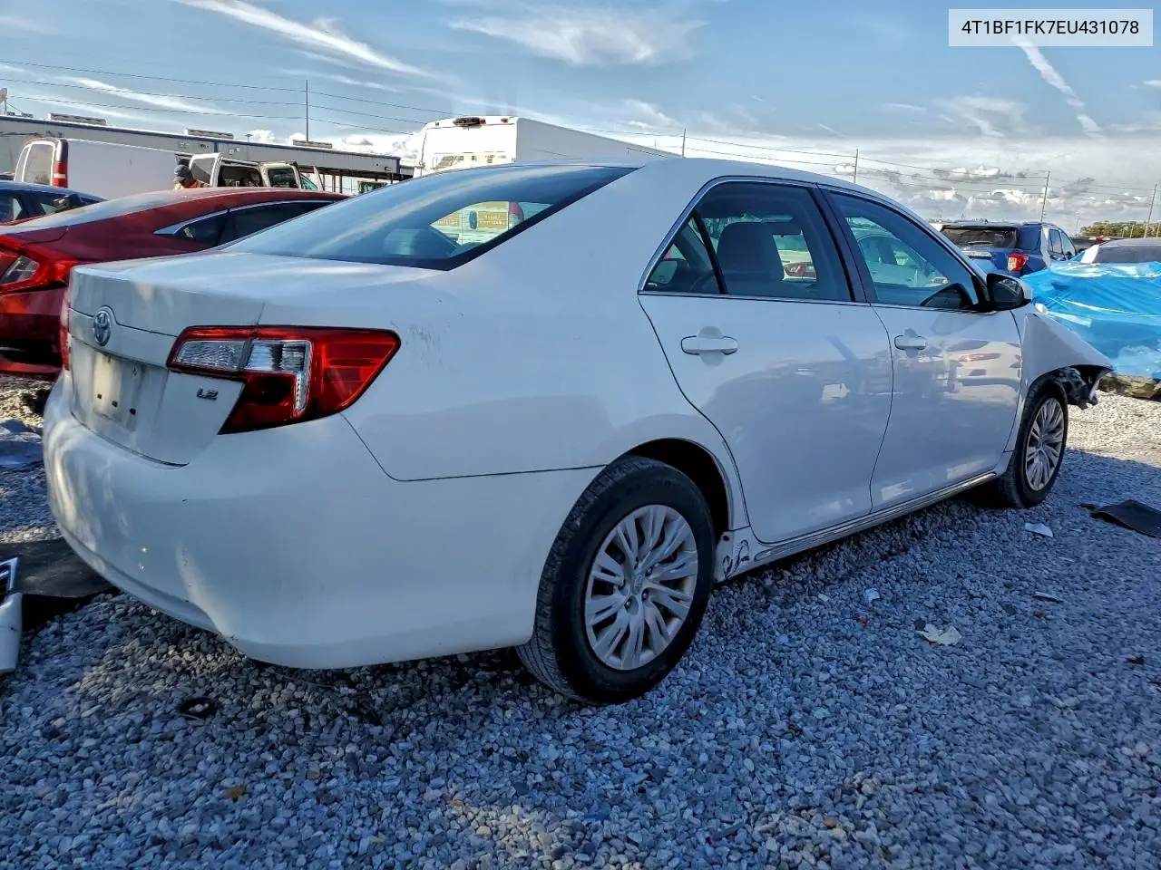 4T1BF1FK7EU431078 2014 Toyota Camry L